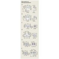SKF Rohrverbinder mit Befestigungsm&ouml;glichkeit - F&uuml;r Rohr &Oslash; 4 mm - Zink-Druckguss