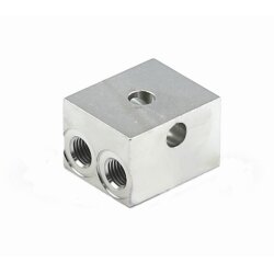 SKF Rohrverbinder mit Befestigungsmöglichkeit - Für 2 x Rohr Ø 4 mm - Stahl verzinkt