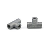 SKF T-Stück - M10x1 (d1) auf M10x1 (d2) - Für Rohr Ø 6 mm - Zink-Druckguss