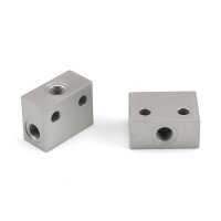 SKF T-Stück - M10x1 (d1) auf M10x1 (d2) - Für Rohr Ø 6 mm - Aluminium