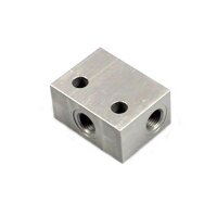 SKF T-Stück - M18x1,5 (d1) auf M18x1,5 (d2) - Für Rohr Ø 12 mm - Aluminium