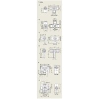 SKF T-Stück - M18x1,5 (d1) auf M18x1,5 (d2) - Für Rohr Ø 12 mm - Aluminium