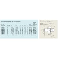 SKF Schwenkverschraubung in T-Form - M8x1 (d1) auf M8x1 (d2) - Für Rohr Ø 4 mm