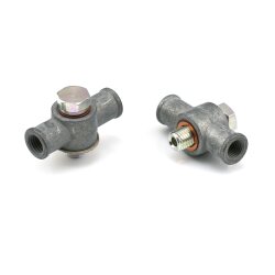 SKF Schwenkverschraubung in T-Form - M12x1 (d1) auf M14x1,5 (d2) - Für Rohr Ø 8 mm