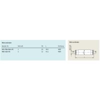 SKF Rohrverbinder - 3-O-Ring Steckverbinder - Für Rohr Ø 6 mm - Messing