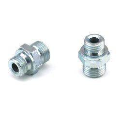 SKF Gerader Einschraubstutzen - M14x1,5 (d1) auf M16x1,5 (d2) - Für Rohr Ø 10 mm - 9 mm (l) - Stahl Bauform: L