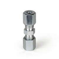 SKF Gerader Verbinder - Für Rohr Ø 6 mm (d) auf 6 mm (d1) - Stahl - Bauform: LL