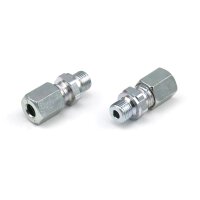 SKF Gerade Einschraubverschraubung mit metrischem Gewinde - M16x1,5 zyl (d1) - Für Rohr Ø 12 mm (d) - Stahl - Bauform: L