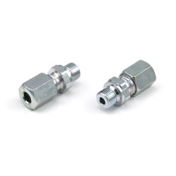 SKF Gerade Einschraubverschraubung mit metrischem Gewinde - M6 keg (d1) - Für Rohr Ø 6 mm (d) - Stahl - Bauform: LL