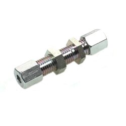 SKF Gerade Schottverschraubung - Ø 12 mm auf Ø 12 mm - Stahl - Bauform: L
