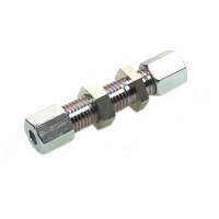 SKF Gerade Schottverschraubung - Ø 15 mm auf Ø 15 mm - Stahl - Bauform: L