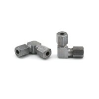 SKF Winkelverschraubung - F&uuml;r Rohr &Oslash; 6 mm (d) - Stahl verzinkt