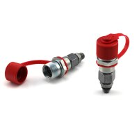 Befüllanschluss - G 1/4" - Ø 34 mm - Stahl - für Graco G1 / G3 Pumpen - 1/4"