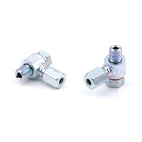 SKF Schwenkverschraubung mit Whitworth-Rohrgewinde - G 1/8 (d1) - Für Rohr Ø 4 mm (d) - Stahl verzinkt - SW 14 -Bauform LL