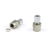 SKF Manometer-Anschlussverschraubung - schwenkbar - mit O-Ring - Für Rohr Ø 6 mm (d) - Stahl - Bauform: L