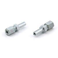 SKF Reduzieranschluss - M12x1 (d2) - Für Rohr Ø 8 mm (d) auf Rohr Ø 4 mm (d1) - Stahl - Bauform: LL