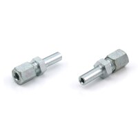 SKF Reduzieranschluss - M30x2 (d2) - Für Rohr Ø 22 mm (d) auf Rohr Ø 15 mm (d1) - Stahl - Bauform: L