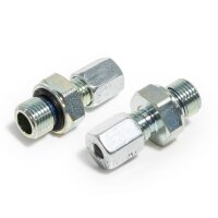 SKF Gerade Einschraubverschraubung mit Eolastic-Dichtung und EO2-Funktionsmutter - G 1/8 (d1) - Für Rohr Ø 4 mm (d) - Stahl - Bauform: LL