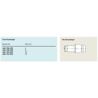 SKF Verschlusskegel - Für Rohr Ø 6 mm (d) - Stahl