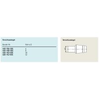 SKF Verschlusskegel - F&uuml;r Rohr &Oslash; 6 mm (d)