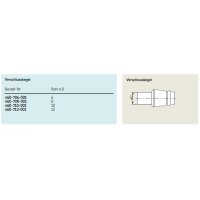 SKF Verschlusskegel - Für Rohr Ø 8 mm (d) - Stahl