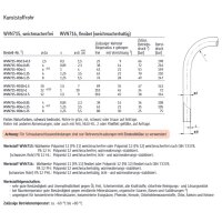 SKF Kunststoffrohr - &Oslash; 2,5 x 0,5 mm - Leer - Hart - Transparent