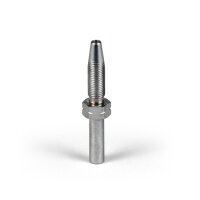 SKF Rohrstutzen gerade - Ø 6 x 26 mm (L) - Für Hochdruckschlauch Ø 4,1x8,75 mm - Stahl - Ohne Nut