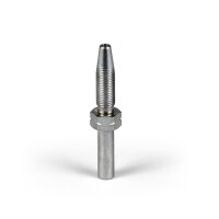 SKF Rohrstutzen gerade - &Oslash; 6 x 20 mm (L) - Stahl - Ohne Nut - F&uuml;r Hochdruckschlauch &Oslash; 4,1x8,75 mm
