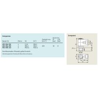 SKF Drehgelenk - M8x1 (d1) auf M8x1 (d2) - Für Rohr Ø 4 mm