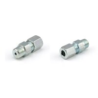 SKF Rückschlagventil - für VPM Scheibenverteiler - M10x1 keg - Für Rohr Ø 8 mm - Stahl - Bauform: L