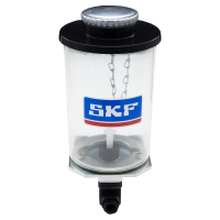 SKF Behälter KW1 - Für Öl - 1 Liter - Kunststoff - Mit Schwimmerschalter - Schließer