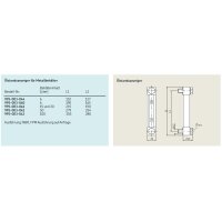 SKF Ölstandsanzeiger - Für 100 Liter Metallbehälter - 305 mm (l) - Dichtung: NBR