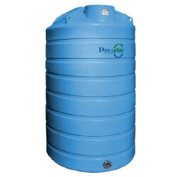 DuraTank Wasserbehälter - 15.000 Liter Inhalt - Lichtblau