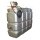 Duraplas Lagertank Diesel, Heizöl, Altöl - 2.000 Liter - 60 l/min - Wandpumpe - mechnisches Zählwerk - abschließbarer Schrank