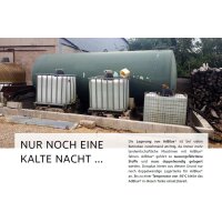 Duraplas AdBlue&reg; Lagertank - 2.000 Liter - 35 l/min - automatische Zapfpistole - digitales Z&auml;hlwerk
