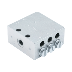 SKF Blockverteiler VPBG-3 - S1 - Anschluss: G 1/8