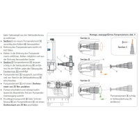 SKF Pumpenelement - Für Progressivpumpe KFG1 - 2,5 cm³/Min. - Mit zwangsgeführtem Kolben