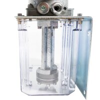 SKF Zahnradpumpenaggregat MFE2-K3F-2+299 - 1 x 0,2 l/min - mit Kunststoffbehälter - 2,7 Liter - Spannungsbereich II - 207-254V / 360-440V, 50Hz - 249-305V / 432-528V, 60Hz