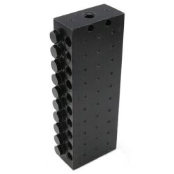 Graco Progressivverteiler - 20 Abgänge - 0,2 cm³ pro Auslass und Hub - Stahl - Öl/Fett