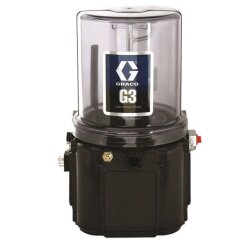 Graco Progressivpumpe G3 - für Öl - 8 Liter - 115/230 VAC - ohne Steuerung - mit Füllstandsanzeige