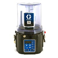 Graco Progressivpumpe G3 Pro - f&uuml;r Fett - 8 Liter - 12 VDC - mit Steuerung - mit R&uuml;hrfl&uuml;gel