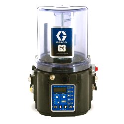 Graco Progressivpumpe G3 Pro - für Fett - 8 Liter - 24 VDC - mit Steuerung - mit Rührflügel