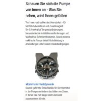 Graco Progressivpumpe G3 Pro - für Fett - 8 Liter - 24 VDC - mit Steuerung - mit Rührflügel