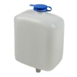 BEKA MAX Kunststoffbehälter - 2 Liter - für Öl - inkl. Deckel