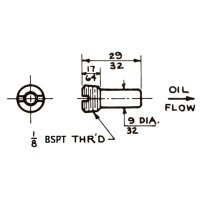Delimon Dosierelement FKE 3/0 - 0,185 ccm - bei 5 bar - 100 Cst