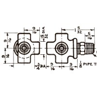 Delimon Dosierelement FTL 2 - 3,077 ccm - bei 5 bar - 100 Cst