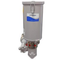 Delimon Mehrleitungspumpe FZA03B12AB00 - 3 Auslässe - 230-260V / 400-460V - 215:1 - 15,0 Liter - Ohne Zubehör - für Öl/Fett/Fließfett geeignet