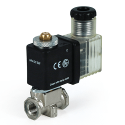 SKF 3/2-Wegemagnetventil 161-120-067+924 Für Pneumatikpumpe PPS30 - Für Öl - 24 Volt