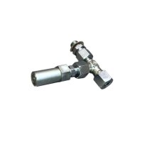SKF Druckbegrenzungsventil 161-210-016 - Rohrdurchmesser: 10 mm - Öffnungsdruck: 300 bar - Mit T-Stück