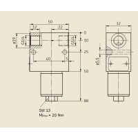 SKF Siebfilter 213-880 - 25 &micro;m - 60 bar - Ohne R&uuml;ckschlagventil